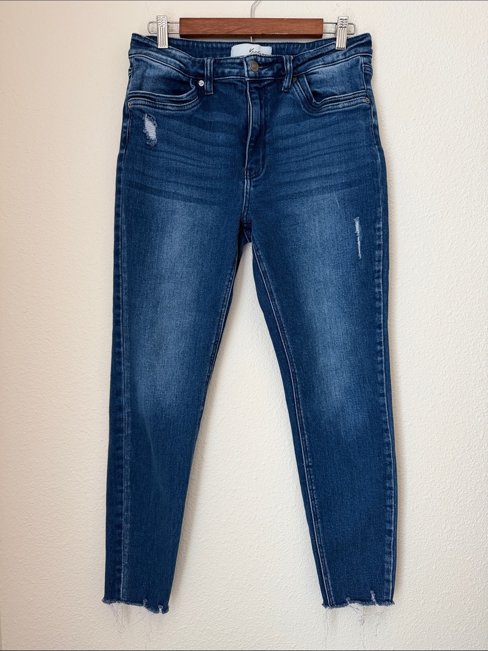 Kancan Skinny Distressed Jeans